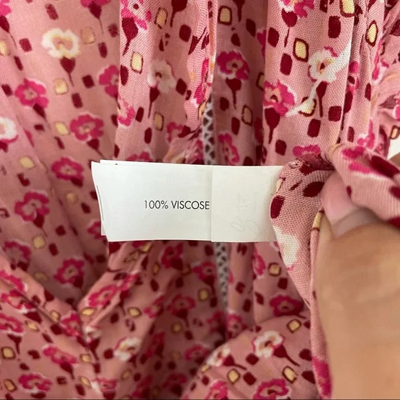 Poupette St. Barth Clara Mini Dress Pink - Picture 4 of 5